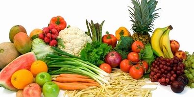 Ernährungskorrektur fir Gewiichtsverloscht an engem Mount